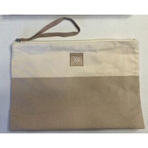 NESPRESSO Upcycled Beach Pouch Travel Bag NIB